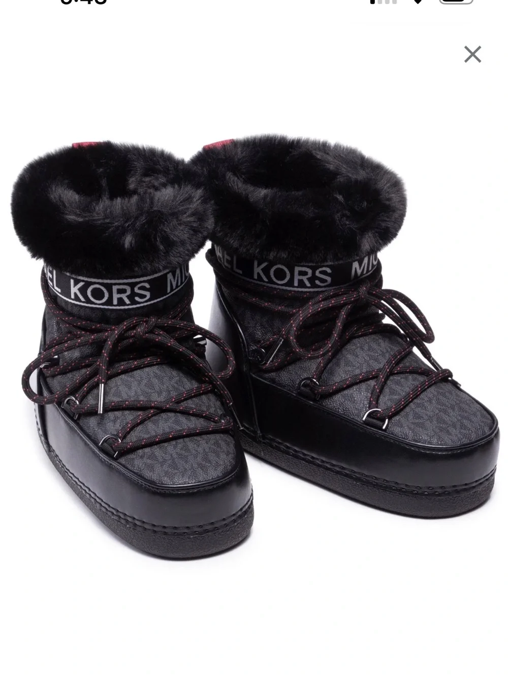 Michael Kors Women’s Zelda Logo Winter Snow Boots